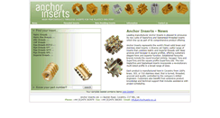 Desktop Screenshot of anchorinserts.co.uk